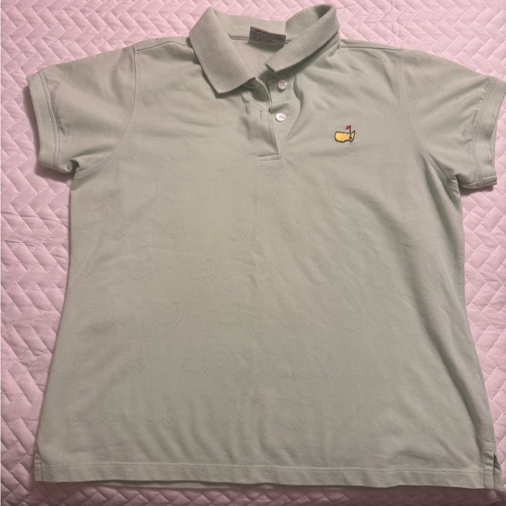 Green Classic masters golf  Polo Shirt with Short Sleeves